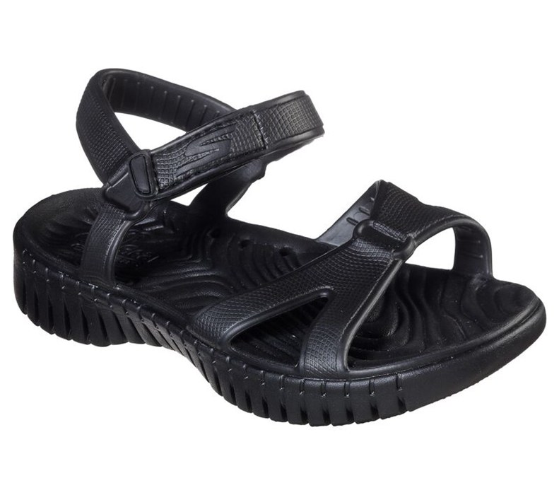 Skechers Dam Svarta Sandaler - Cali Gear: Gowalk Smart - Aloha - Sverige (WRSHJ-9056)